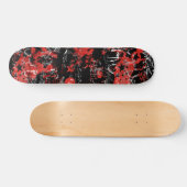 Emo Graffiti Red Skateboard (Horizontal)