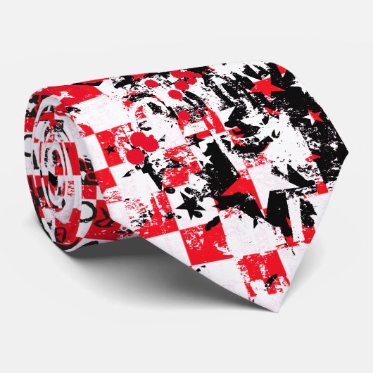 Emo Grunge Krawatte (Gerollt)