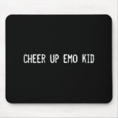 emo-Kind jubeln Mousepad (Vorne)