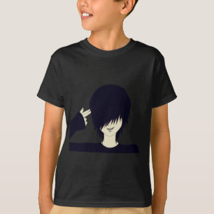 Emo Kind mit Fingergewehr T-Shirt