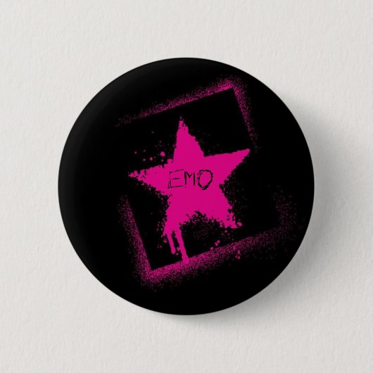emo Knopf Button (Vorderseite)