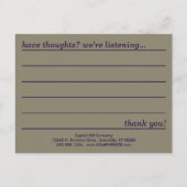 Emo-Kommentarkarte Postkarte (Vorderseite)