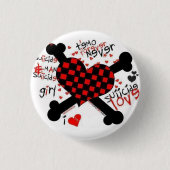 emo/Liebe Button (Vorderseite)