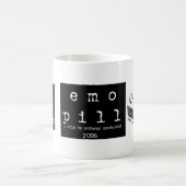 Emo Logo mit Logos Owner Production Company Kaffeetasse (Mittel)