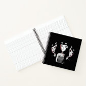 Emo-Mädchen Notizblock (Innenseite)