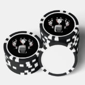 Emo Mädchen Pokerchips (Stapel)