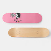 Emo-Mädchen Skateboard (Horizontal)