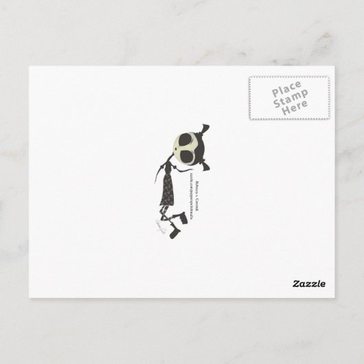 Emo Me und mein Emo Shadow Postkarte (Rückseite)