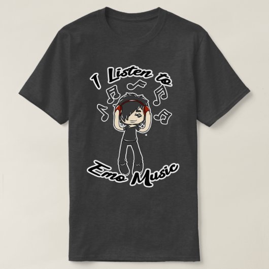 Emo music 1 T-Shirt (Design vorne)