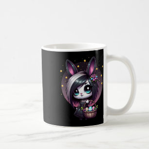 Emo Oaster Bunny Niedlich Goth Girl Whimsigoth Egg Kaffeetasse