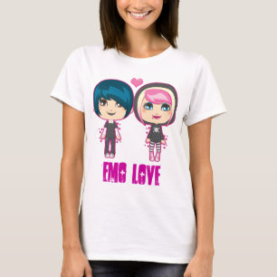 Emo Paare T-Shirt