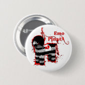 emo pinata button (Vorne & Hinten)