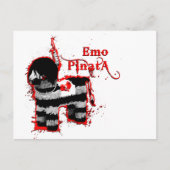 emo pinata postkarte (Vorderseite)