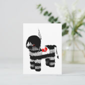 emo pinata postkarte (Stehend Vorderseite)