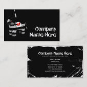 emo Pinata Visitenkarte (Vorne/Hinten)