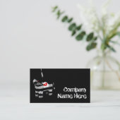 emo Pinata Visitenkarte (Stehend Vorderseite)