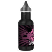 EMO Pink Skull Crossbones 32.oz. Trinkflasche (Links)