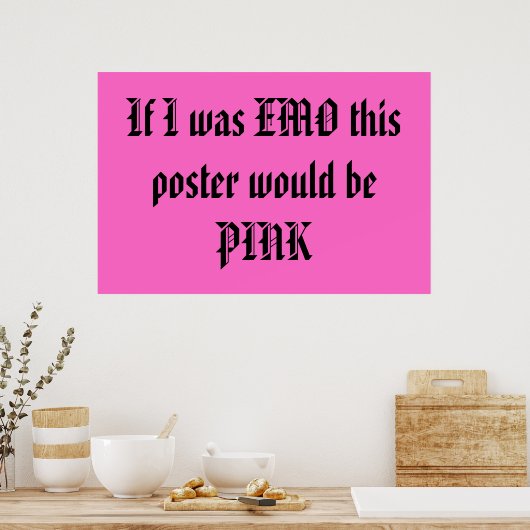 EMO POSTER (Küche)
