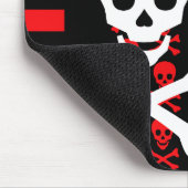 Emo Punk Skull Mousepad (Ecke)