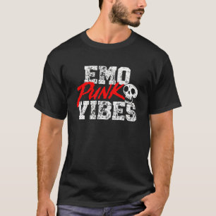 Emo Punk Vibes Musiker Emo Punk Musikliebhaber Fam T-Shirt