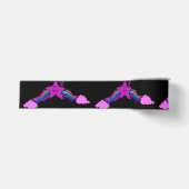 Emo Rainbow Star Ribbon (breit, benutzerdefiniert) Ripsband (Vorderseite)