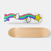 Emo Regenbogen-Gewohnheits-Skateboard Skateboard (Horizontal)