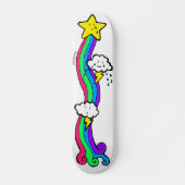 Emo Regenbogen-Gewohnheits-Skateboard Skateboard (Vorne)