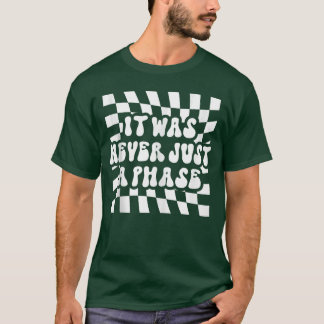 Emo Rock Nur Eine Phase y2k 2000er Emo Ska Pop Pun T-Shirt