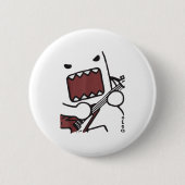 Emo Scence Guitar Domo Y2k Japanese  Button (Vorderseite)