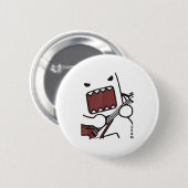 Emo Scence Guitar Domo Y2k Japanese Button (Vorne & Hinten)