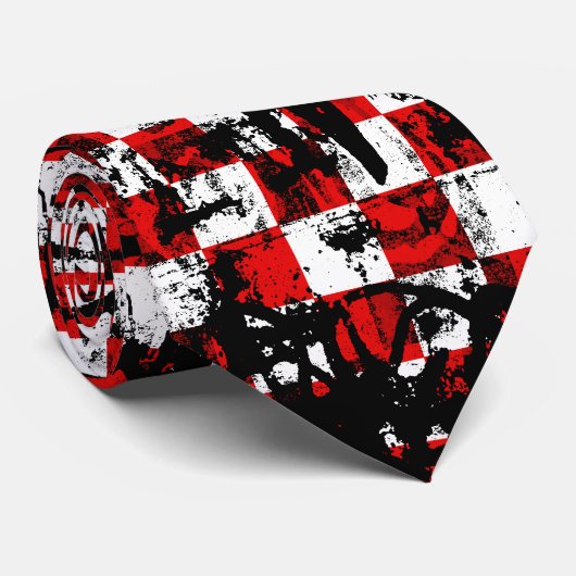Emo Scene Graffiti Krawatte (Gerollt)