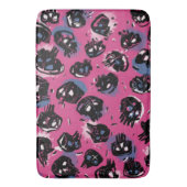 Emo Scull Zuhause & Living Bath & Beauty Bad Badematte (Vorderseite Vertikal)