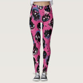 Emo Skull Leggings (Vorderseite)
