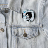 Emo sprudelt Knopf Button (Beispiel)