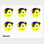 Emo Sticker (Blatt)