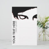 Emo-Stil Briefpapier (Stehend Vorderseite)