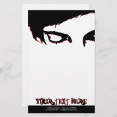 Emo-Stil Briefpapier (Vorne/Hinten)