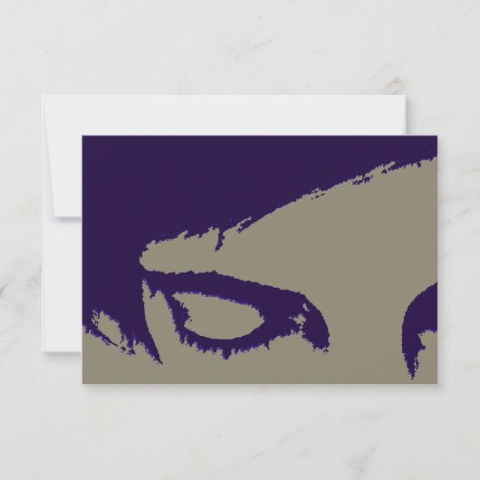 Emo-Stil Einladung (Vorderseite)