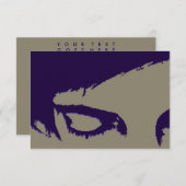 Emo-Stil Einladung (Vorne/Hinten)