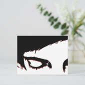 Emo-Stil Postkarte (Stehend Vorderseite)