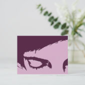 Emo-Stil Postkarte (Stehend Vorderseite)