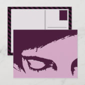 Emo-Stil Postkarte (Vorne/Hinten)