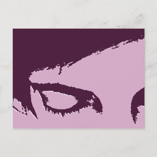 Emo-Stil Postkarte (Vorderseite)