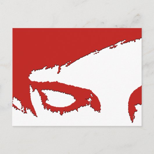 Emo-Stil Postkarte (Vorderseite)