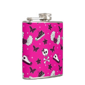 Emo Symbole Flachmann (Rechts)