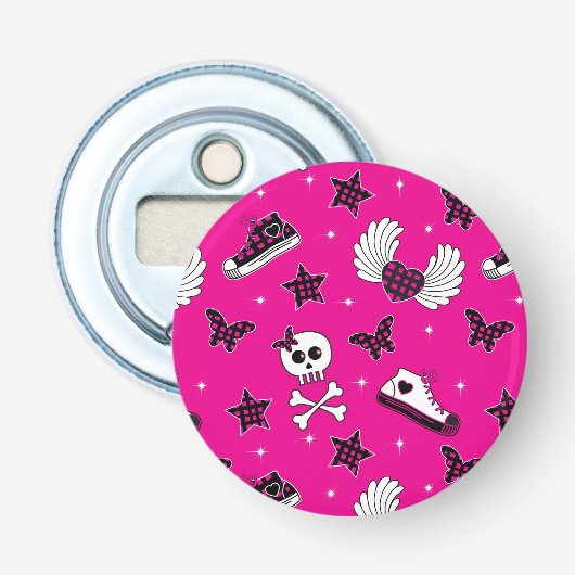 Emo Symbole Flaschenöffner (Vorderseite)