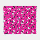 Emo Symbole Fleecedecke (Vorderseite (Horizontal))