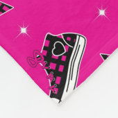 Emo Symbole Fleecedecke (Ecke)