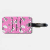 Emo-Symbole Gepäckanhänger (Rückseite horizontal)