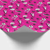 Emo Symbole Geschenkpapier (Ecke)